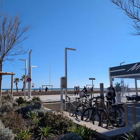 Meuble De Tourisme 3 Etoiles Cap Horn, Vue Mer, Parking Prive, A 50m Daire Valras-Plage