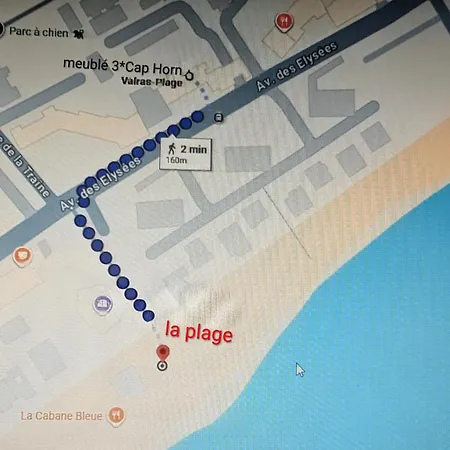 Meuble De Tourisme 3 Etoiles Cap Horn, Vue Mer, Parking Prive, A 50m Daire *